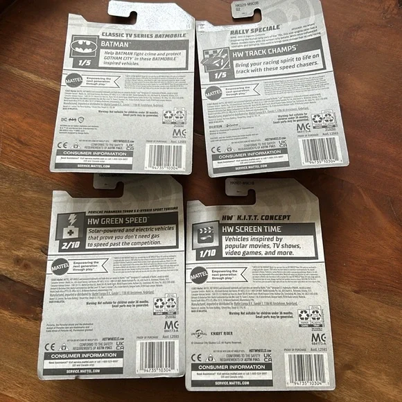 Set of 4 HotWheels - Picture 6 of 6